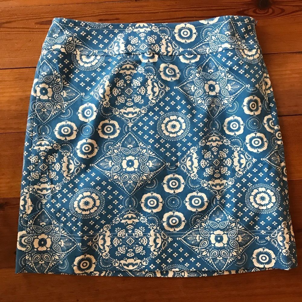 Talbots cotton skirt size 10